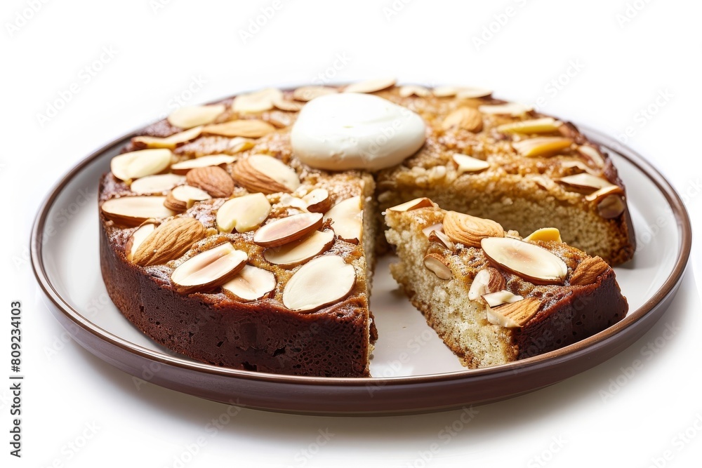Almond Coffee Cake with Creamy Cheese and Rich Texture Cream Cheese Almond Coffee Cake with Creamy Cheese and Rich Texture Cream Cheese