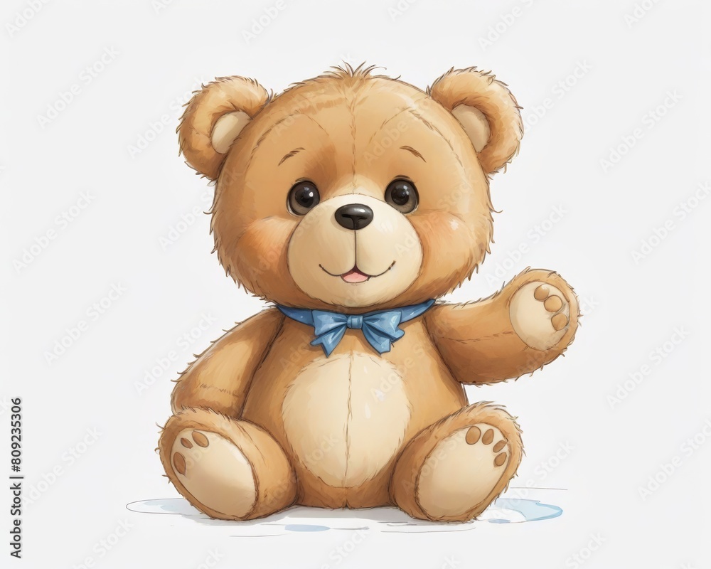 Adorable Teddy Bear Ready for Fun Adorable Teddy Bear Ready for Fun