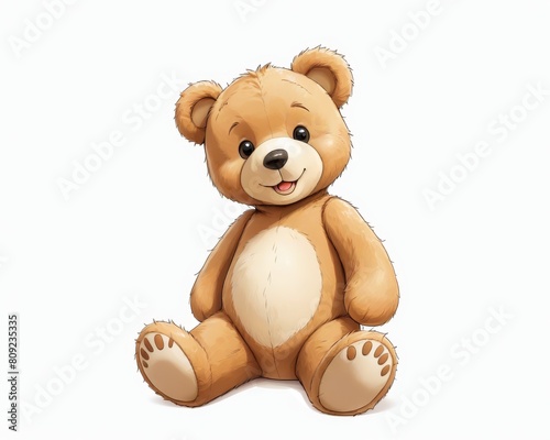 Adorable Teddy Bear Ready for Fun