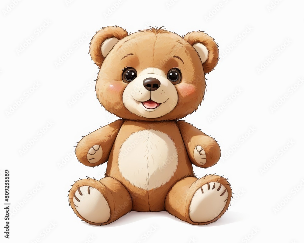 Adorable Teddy Bear Ready for Fun Adorable Teddy Bear Ready for Fun
