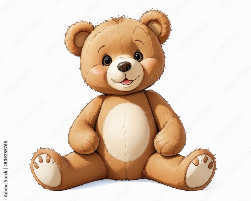 Fototapeta premium Adorable Teddy Bear Ready for Fun