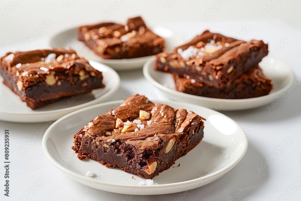Mouthwatering Almond Butter Brownies with Decadent Topping Mouthwatering Almond Butter Brownies with Decadent Topping