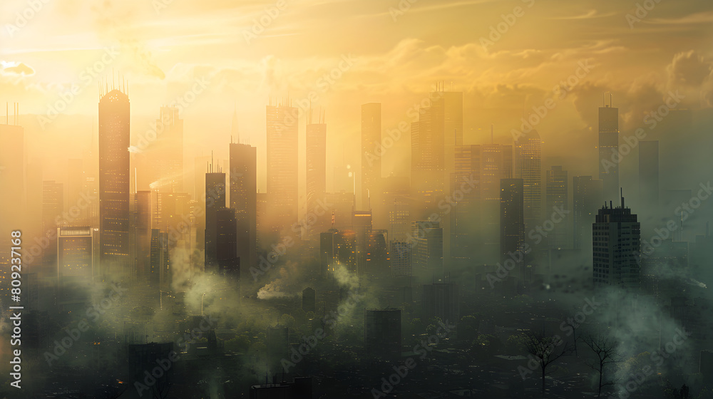 Urbanization and Air Pollution: A Visual Representation of Our Cities' Distressingly High Pollution Levels