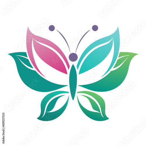 butterfly change logo simple minimal logo icon change wellness spa logo 