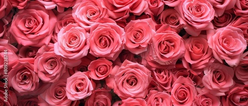 Bright pink roses layered together, with each petal contributing to a vibrant display bursting with energy and joy