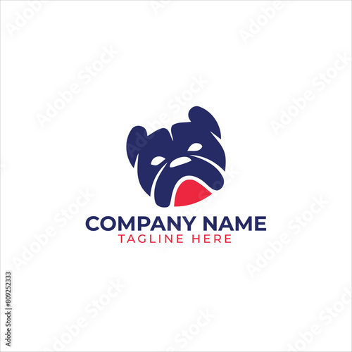 Animal Logo Design Vector Template
