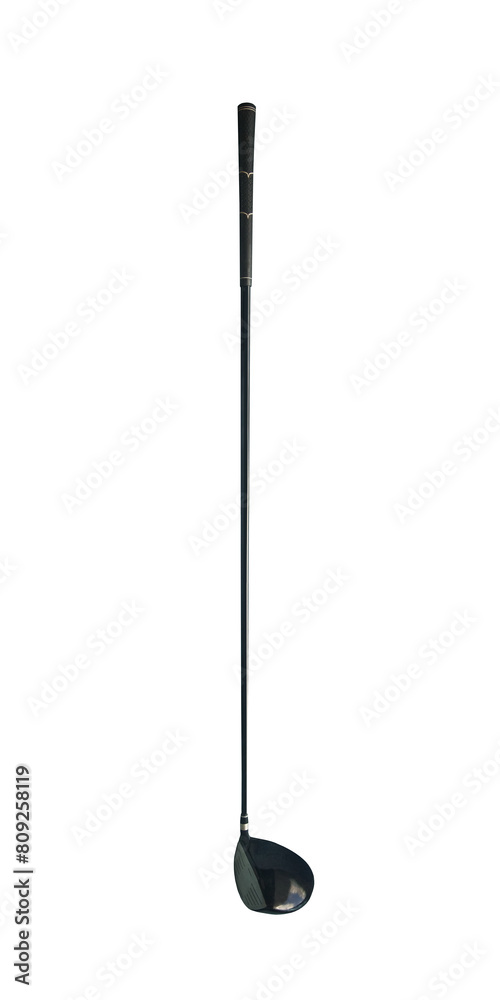 Black golf club isolated transparent png Black golf club isolated transparent png