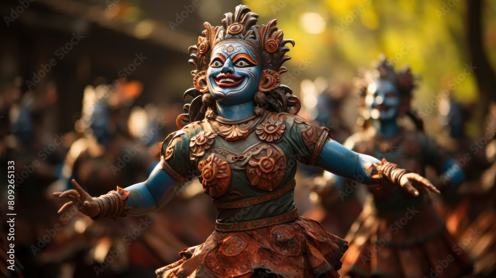 Vibrant Khon Performance in Thailand: Traditional Thai Masked Dance Captured in Stunning Detail Vibrant Khon Performance in Thailand: Traditional Thai Masked Dance Captured in Stunning Detail