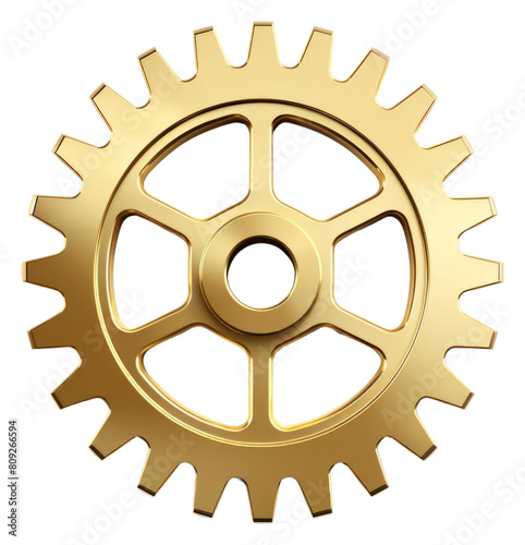 PNG Gear icon wheel gold white background