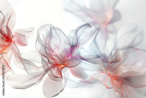 Blütentanz in Seide