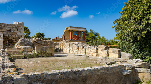 Palace of Knossos, Crete, Greece.
