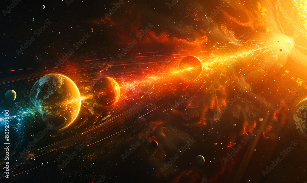 Planets and galaxy science fiction wallpaper. Beauty of deep space. Billions of galaxies in the universe Cosmic art background Planets and galaxy science fiction wallpaper. Beauty of deep space. Billions of galaxies in the universe Cosmic art background
