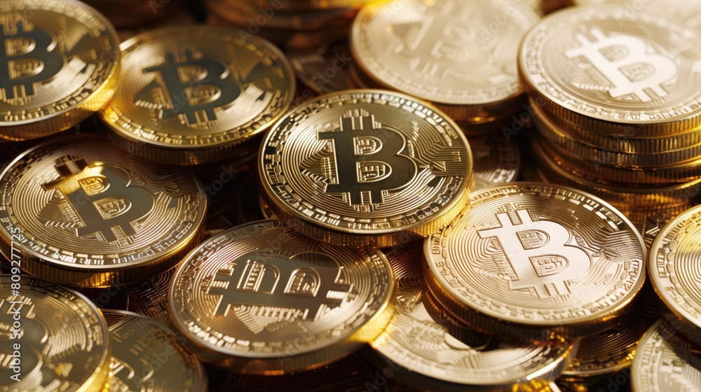 Bitcoin coins background. Cryptocurrency concept. Digital money. Crypto currency. Bitcoin coins background. Cryptocurrency concept. Digital money. Crypto currency.