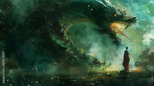 dragon Shaman floating by magic Ultra.