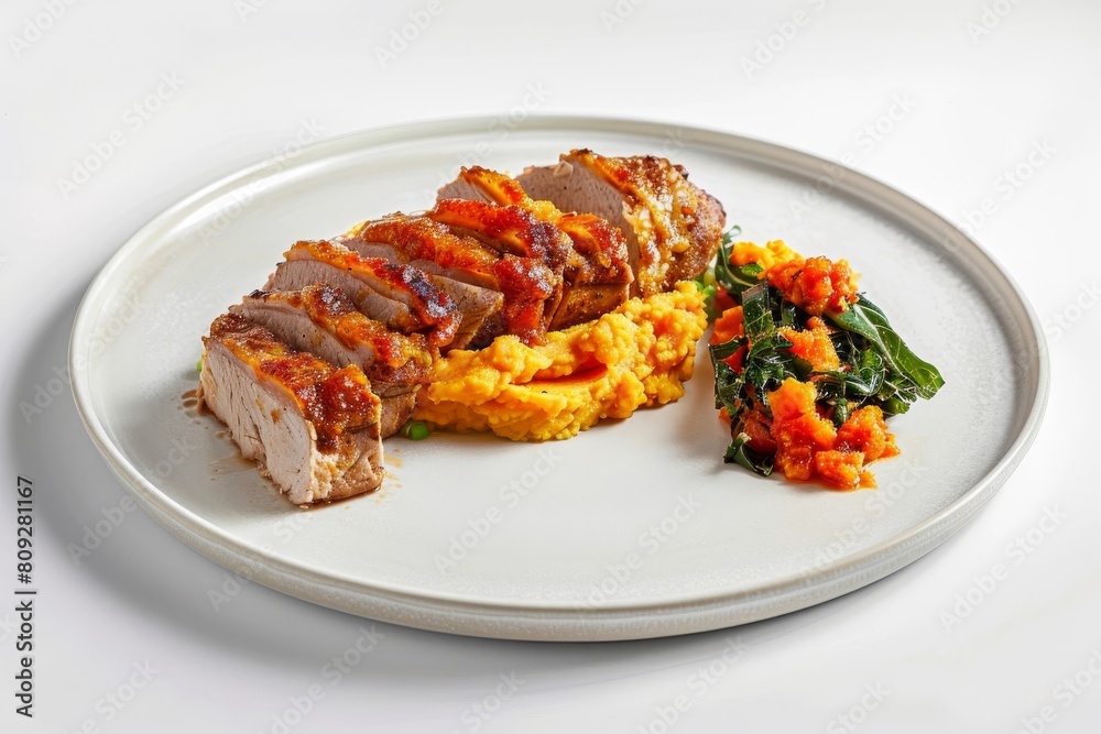 Irresistible Roast Pork with Spicy Apple Chutney and Citrus Sweet Potatoes Irresistible Roast Pork with Spicy Apple Chutney and Citrus Sweet Potatoes