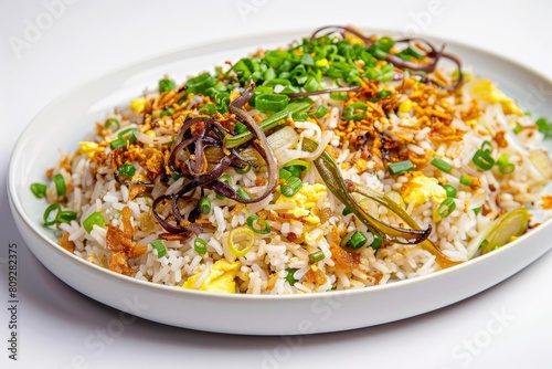 Alliums Fried Rice: A Medley of Flavors and Colors