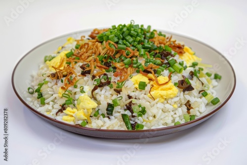 Vibrant Alliums Fried Rice with Leeks and Onions