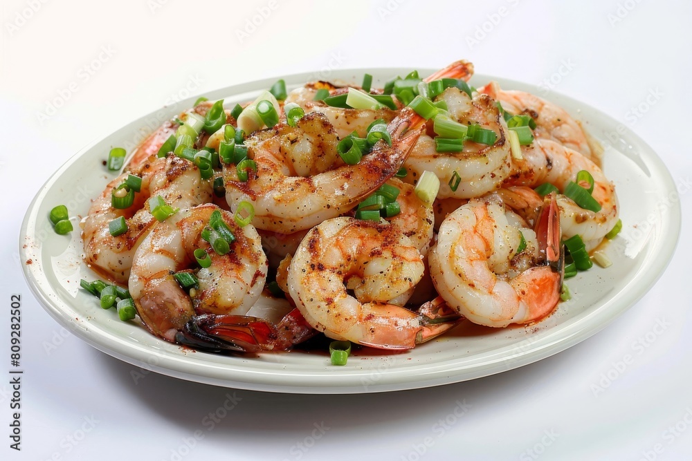 All You Can Eat Shrimp in BBQ Spices with Green Onion and Garlic All You Can Eat Shrimp in BBQ Spices with Green Onion and Garlic