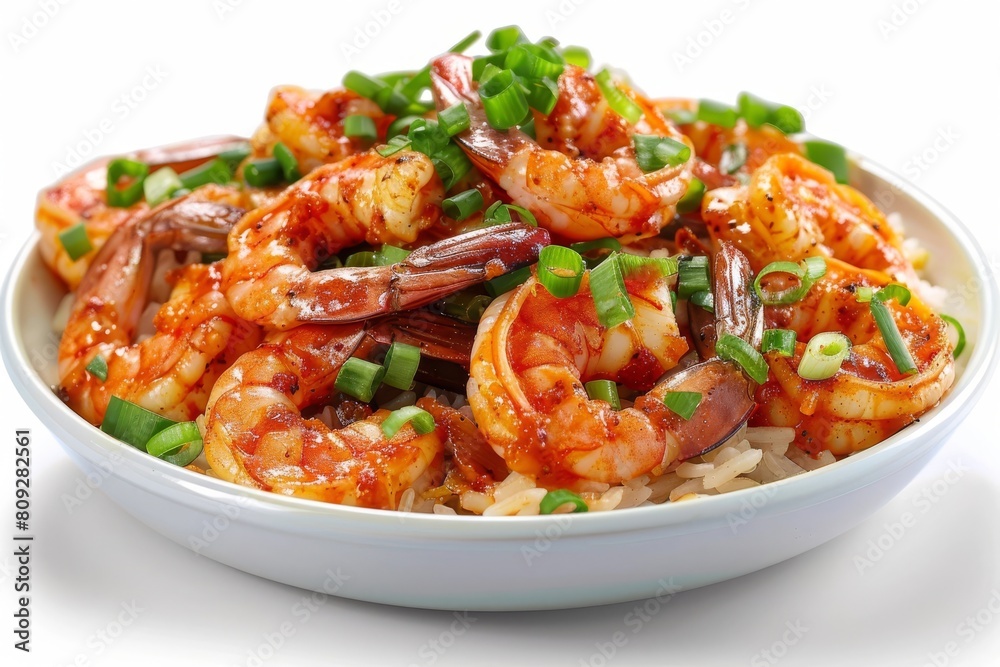 Succulent Shrimp with Green Onion and BBQ Spices - All You Can Eat