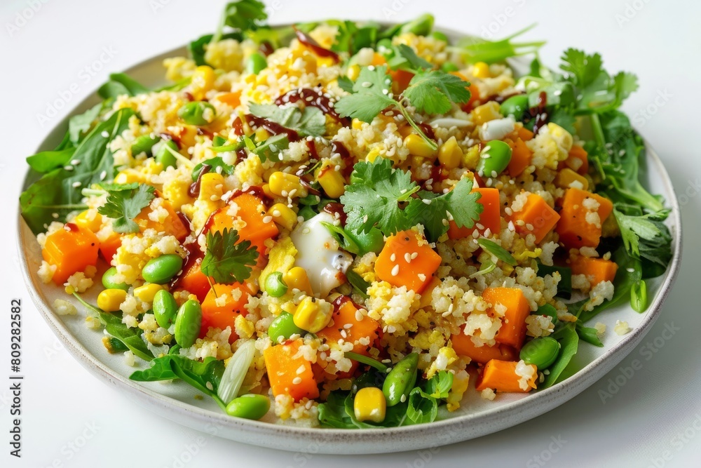 Satisfying and Aromatic All Veggie Fried Rice with Chili Paste Satisfying and Aromatic All Veggie Fried Rice with Chili Paste