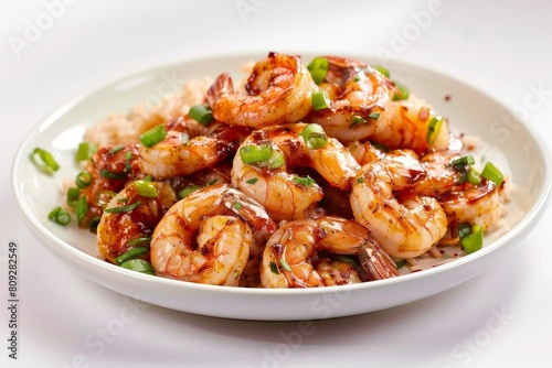 All You Can Eat Shrimp with Green Onion and BBQ Spice Rub