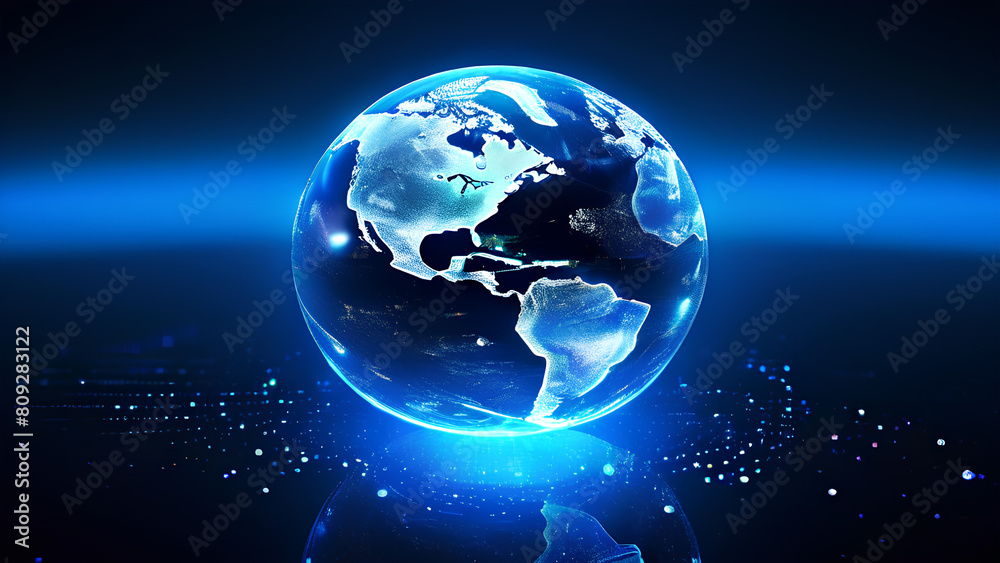 Illuminating Earth's Beauty - Conceptual Illustration for Earth Day, Globe of Light: AI Generated PNG Illustration Illuminating Earth's Beauty - Conceptual Illustration for Earth Day, Globe of Light: AI Generated PNG Illustration