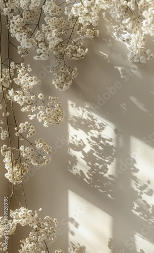 Hanging White Flowers