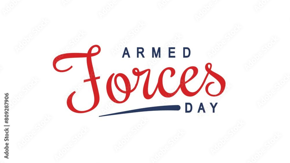 Armed Forces Day Text Animation. Great for Armed Forces Day Celebrations with transparent background, for banner, social media feed wallpaper stories Armed Forces Day Text Animation. Great for Armed Forces Day Celebrations with transparent background, for banner, social media feed wallpaper stories