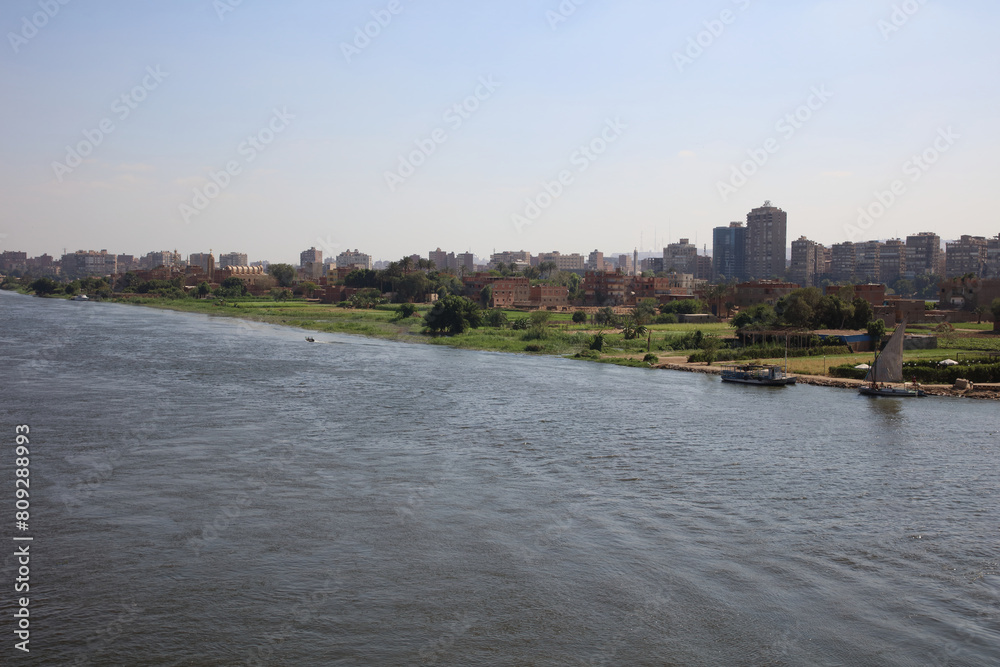 The Nile and land The Nile and land