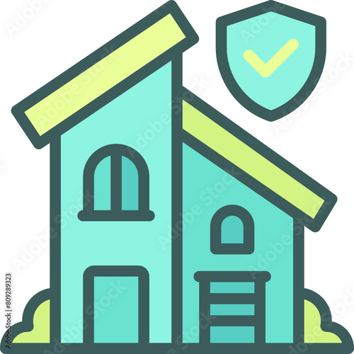 Property insurance icon