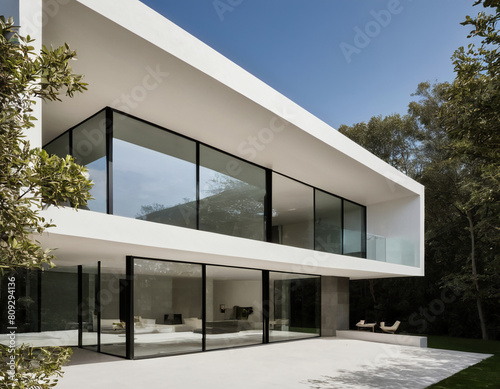 modern building with windows