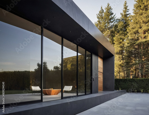 modern luxury house exterior