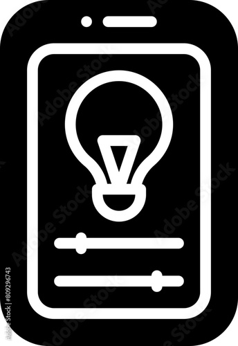 Smart light icon (ID: 809296743)