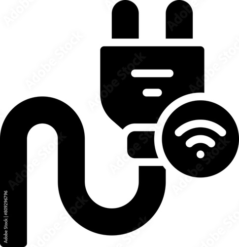 Smart socket icon (ID: 809296796)