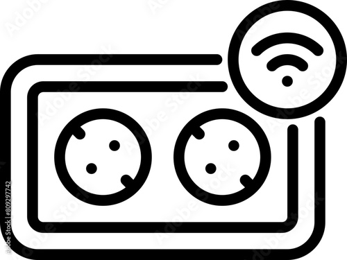 Smart plug icon