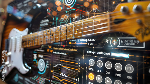 Interactive Digital Platform featuring Detailed Guitar Tabs - An Innovative Solution for Learners & Enthusiasts