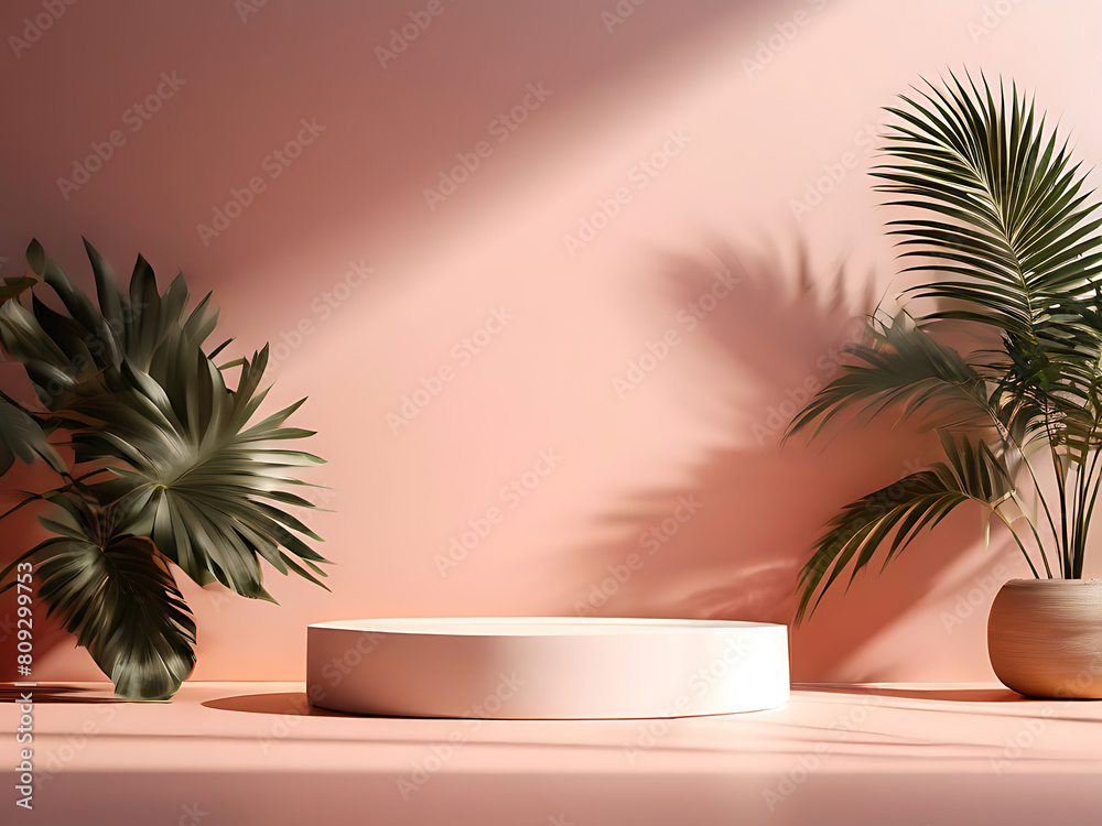 Obraz premium Minimal Product Placement Background