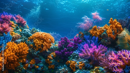 coral texture underwater background reef abstract sea © zeeshan
