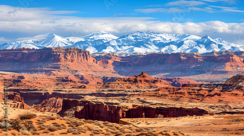 Color-coded Layers of Time: A Glimpse into Utah's Geological Canvas