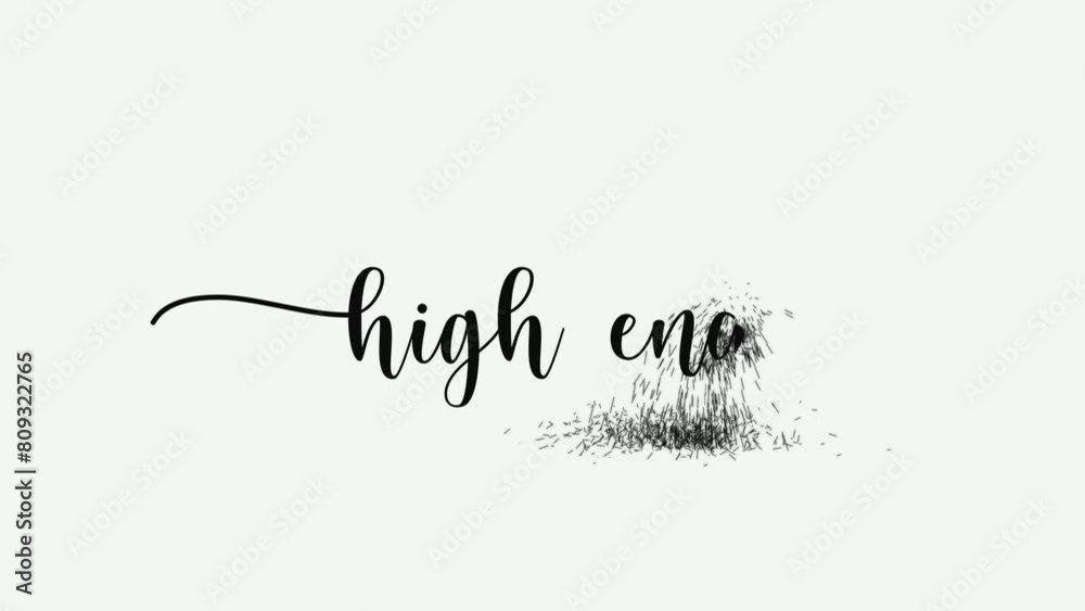 High end Animation Text with dust sprinkle particle effect on white screen . Animated High end Handwritten , 4K Footage video. High end Animation Text with dust sprinkle particle effect on white screen . Animated High end Handwritten , 4K Footage video.