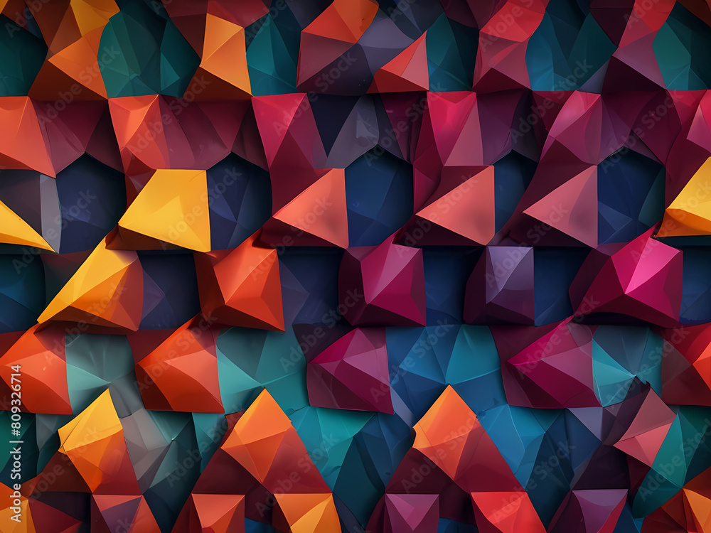 Abstract Geometric Pattern Background Abstract Geometric Pattern Background