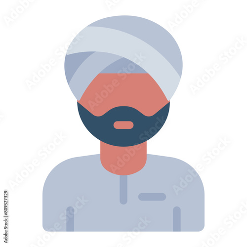 Turban people avatar icon