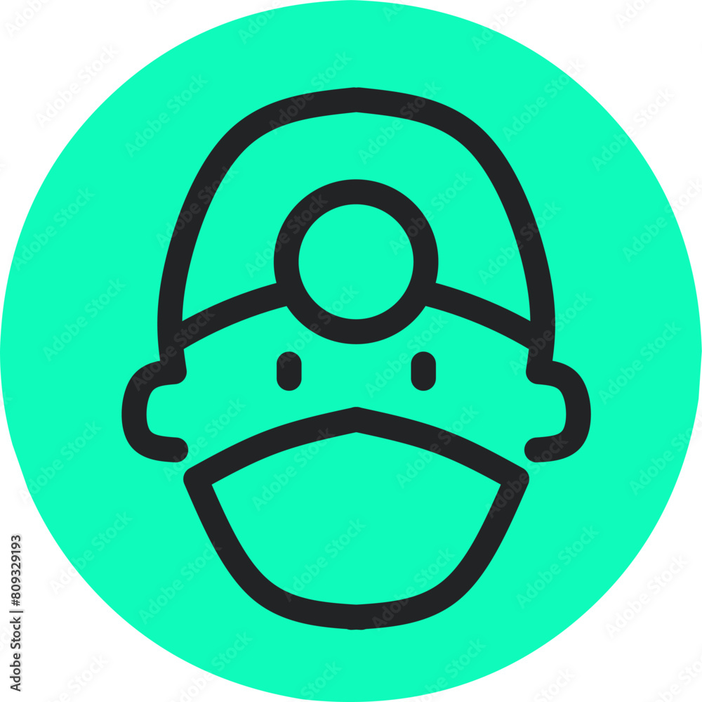 doctor icon, health and examination symbol. stock vector doctor icon, health and examination symbol. stock vector