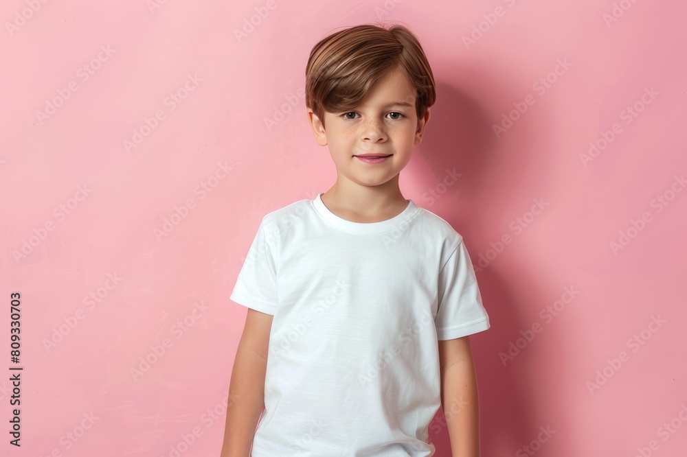 A boy uses a blank t-shirt mockup in a pink room. A great t-shirt mockup for those of you who want to design a feminine boy's product. A boy uses a blank t-shirt mockup in a pink room. A great t-shirt mockup for those of you who want to design a feminine boy's product.