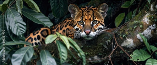 An Ocelot Pattern Design Adorns The Venezuelan Bolivar Currency, Showcasing The Beauty Of Wildlife In Monetary Artistry, High quality photography	 photo