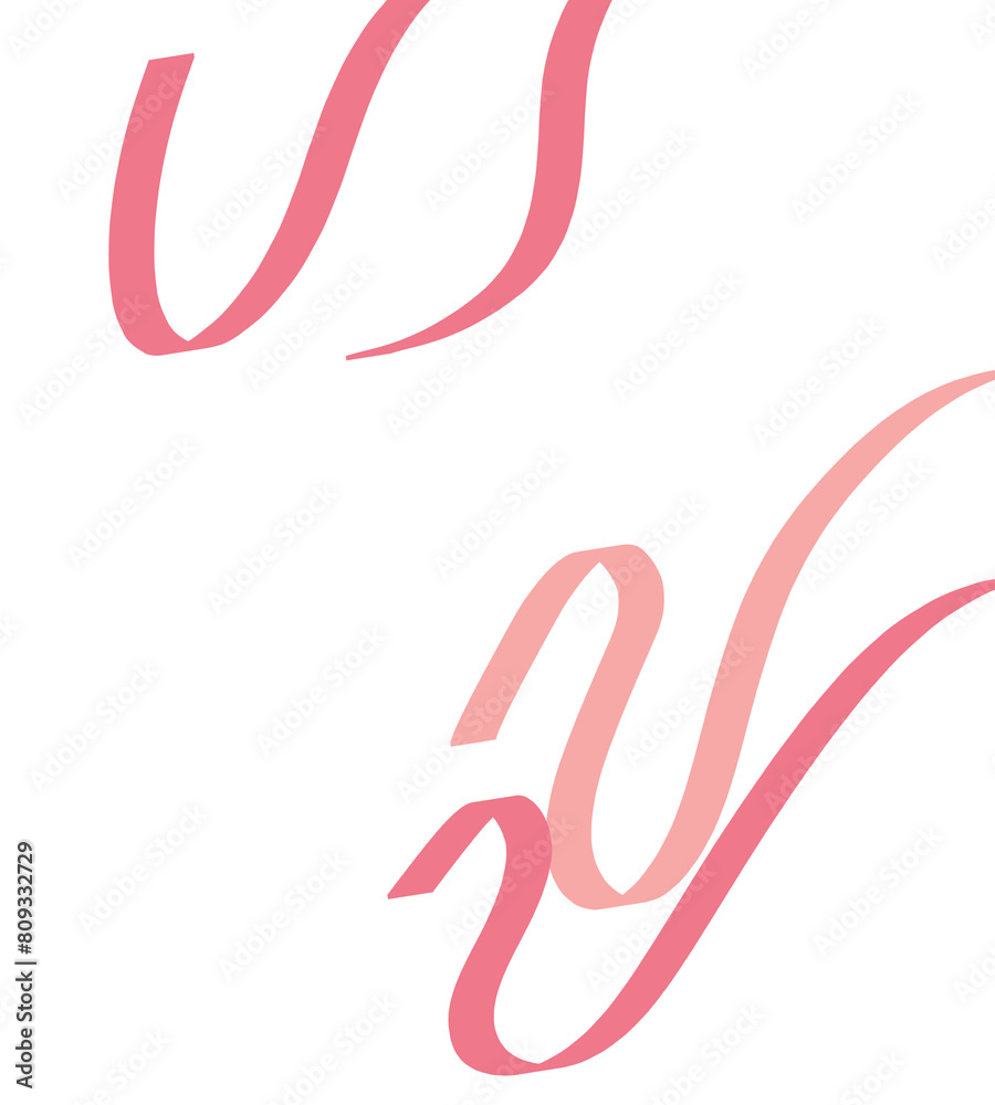 ribbon isolated on white ribbon isolated on white