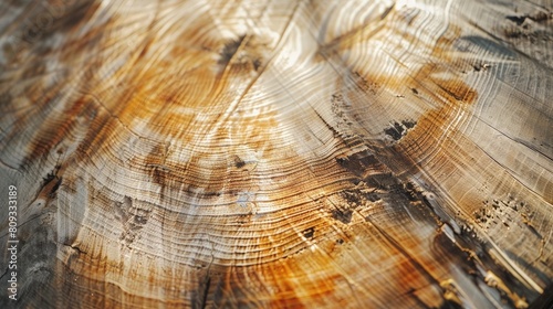 Close up of glue on wood photo
