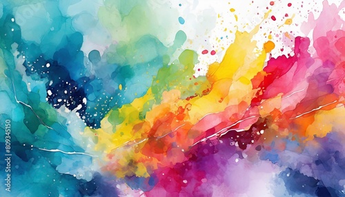 abstract color splash background watercolor background illustration