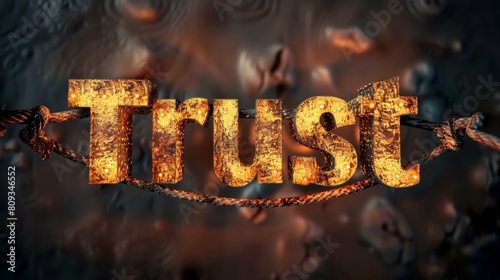 Front Lighting Trust concept art poster.