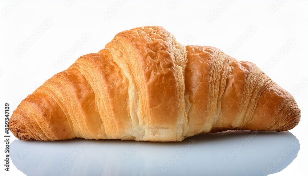 croissant isolated on transparent background